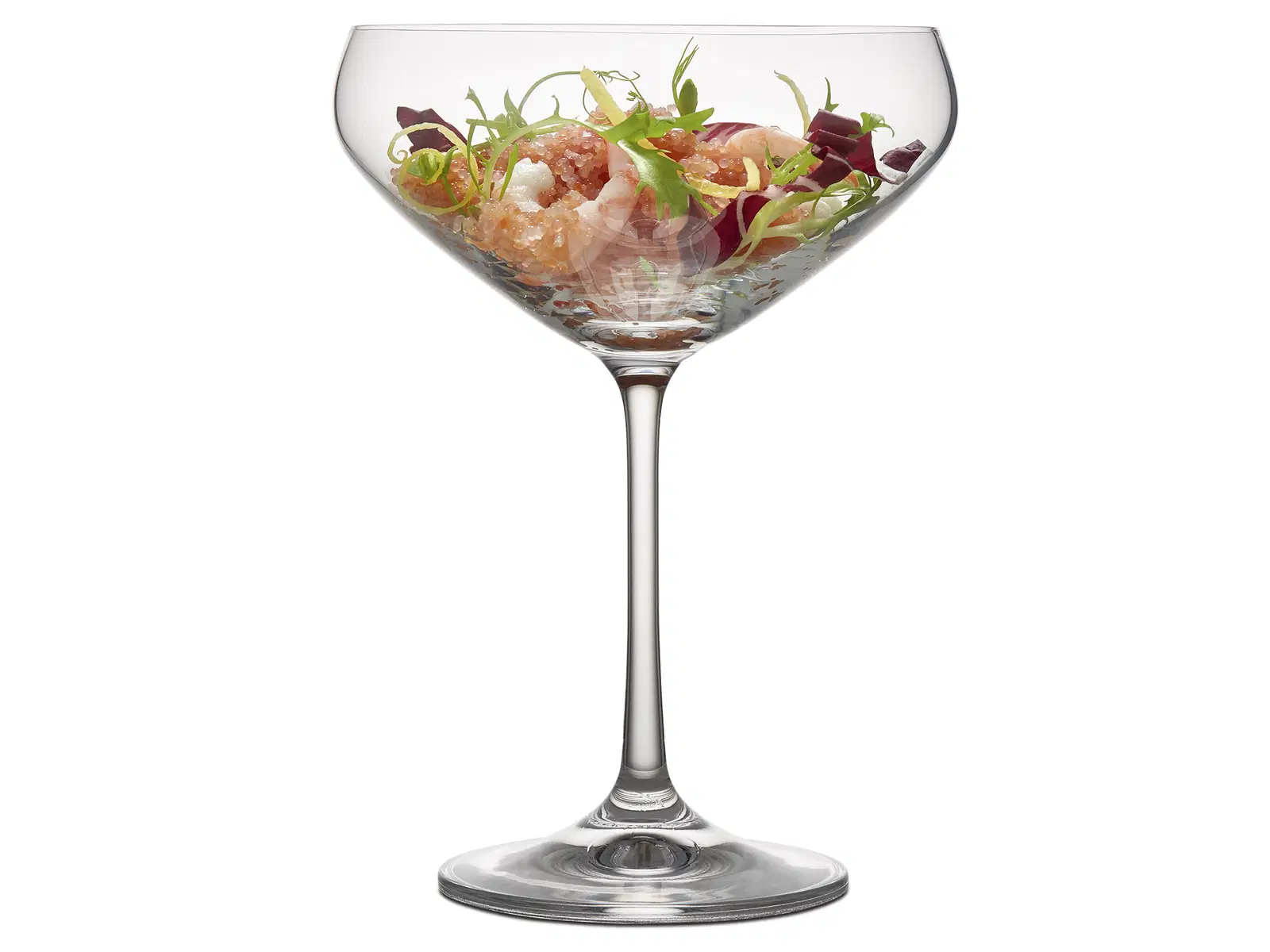Lyngby Glas Juvel Champagneskål 34 cl 4 stk.
